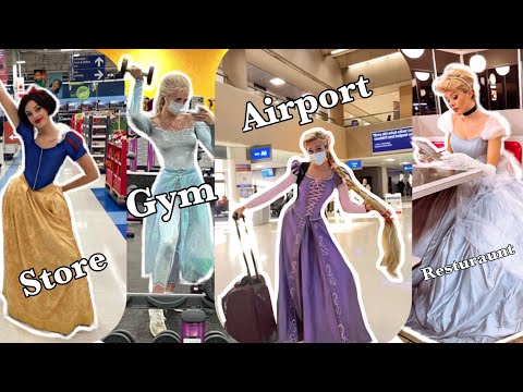 Dressing Only As Princesses for a week