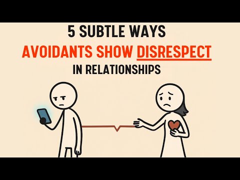 The 5 Subtle Ways Avoidants Show Disrespect in Relationships