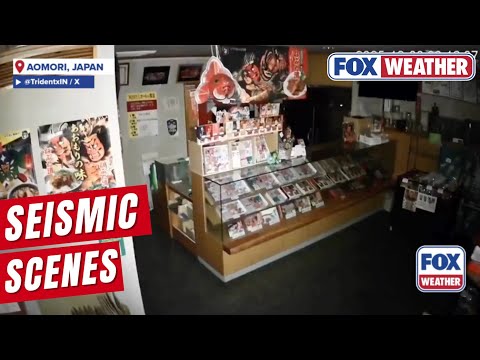 Shaky Scenes From Japan After Magnitude 7.6 Struck