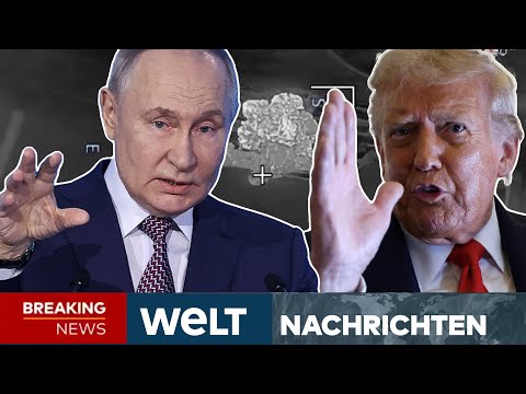 KRIEG IN UKRAINE: Trump macht Druck auf Putin! Heftige Angriffe von Russland  | WELT LIVESTREAM