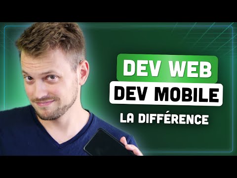 What are the differences between a web and mobile developer?
