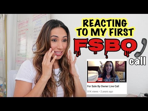 Reacting to My FIRST LIVE For Sale By Owner Call