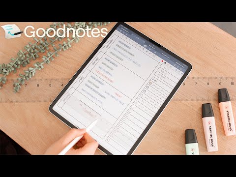 📏 How to Use the Ruler in Goodnotes 6