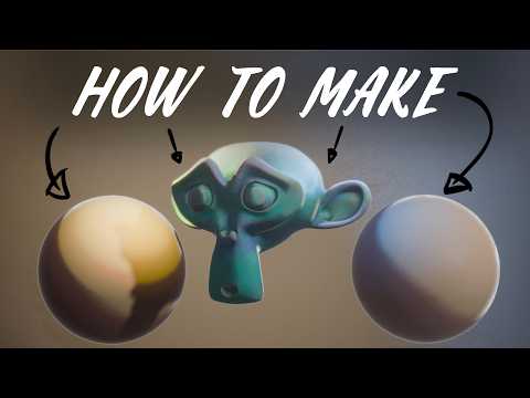 I Created a NEW STYLIZED Shader In Blender In Just 30 Minutes!