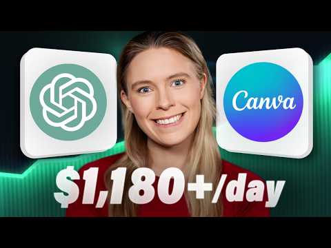 The Crazy Canva + ChatGPT Side Hustle