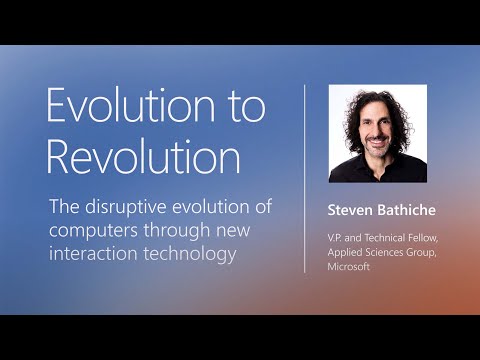 Evolution to Revolution: How A.I. Is Transforming Human-Computer Interaction | Steven Bathiche