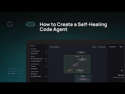 How to Create a Self Healing Code Agent