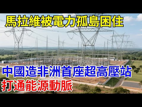 馬拉威被電力孤島困住？ 中國造非洲首座500kV超高壓站！ 打通能源動脈#大國工程#基建狂魔#中國科技