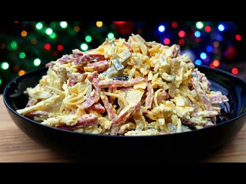 I found the MOST DELICIOUS sausage salad! Here’s the recipe!