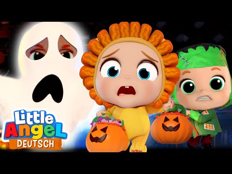 Kleine Spuk- und Gruselgeschichten | Halloween für Kinder | Little Angel Deutsch - Kinderlieder