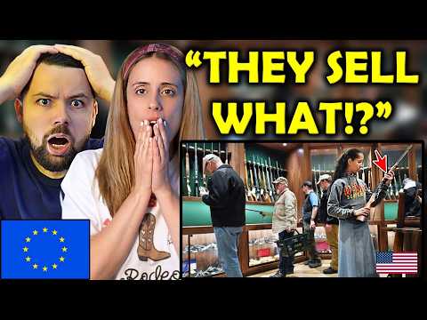 European Girl Reacts to Bass Pro Shop For The First Time