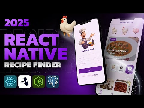 Build a Full Stack Mobile App with React Native & Expo - React Native Tutorial