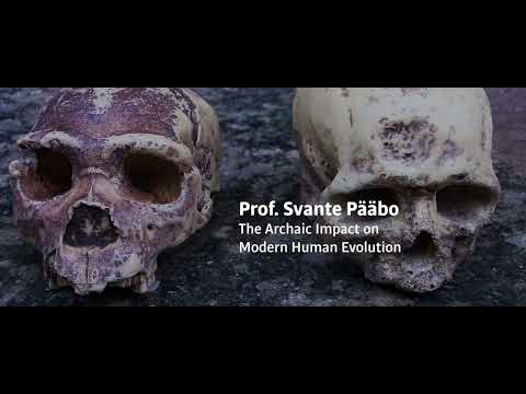 Lecture by Svante Pääbo  „The Archaic Impact on Modern Human Evolution”  21.09.22 University Of Lodz