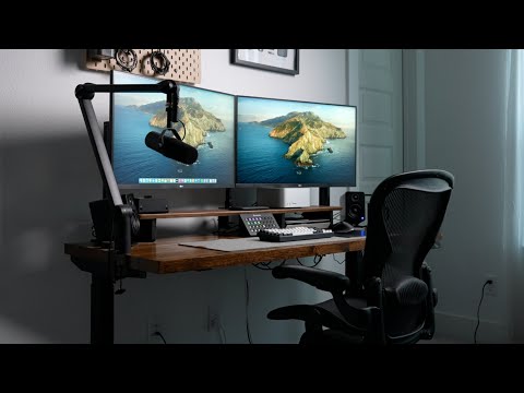 The Clean Functional Multi-Computer WFH Desk Setup