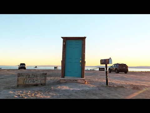 You Can Camp for FREE in this Abandoned Beach Town