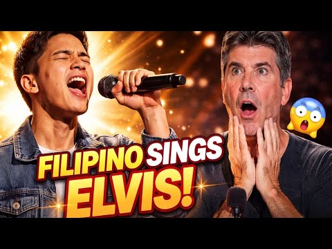 When a Filipino Started Singing Elvis… Even Simon Cowell Couldn’t Believe His Ears | Emotional AGT..