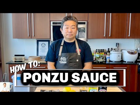 How To Make Ponzu Sauce From My Master