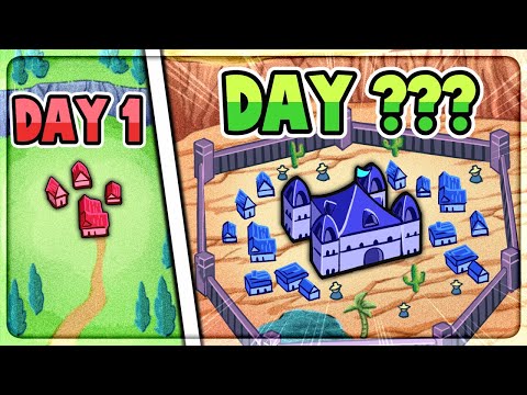 I Built A Massive DESERT KINGDOM in Thronefall