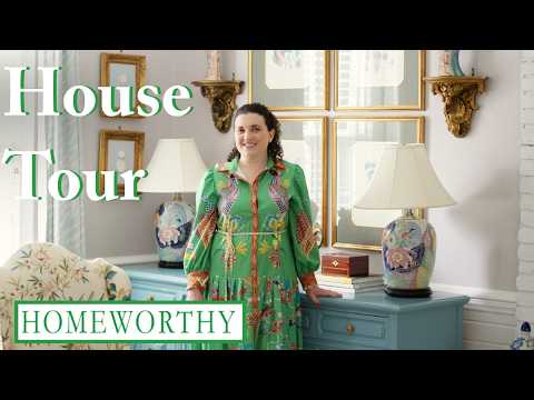 HOUSE TOUR | A Grandmillennial Raleigh Home Defined by Antiques