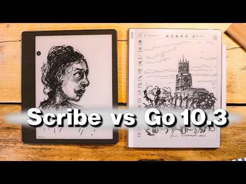 Kindle Scribe vs Boox Go 10.3 - Is there Anything the Boox can Do that the Kindle Can't?