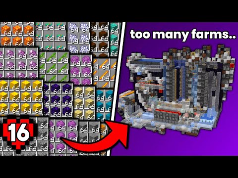 I Built 20 Farms in Minecraft Hardcore, Here’s Why (#16)