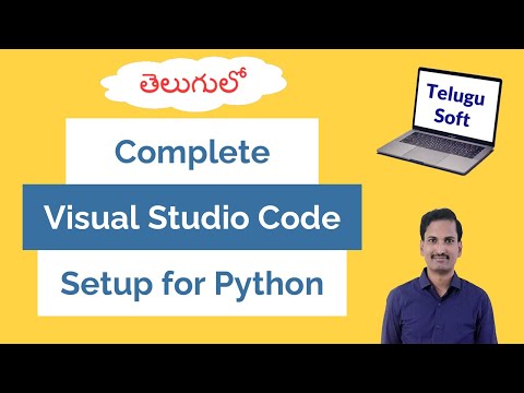 Visual Studio Code Setup for Python in Telugu | #VSCode #VisualStudioCode #python #new