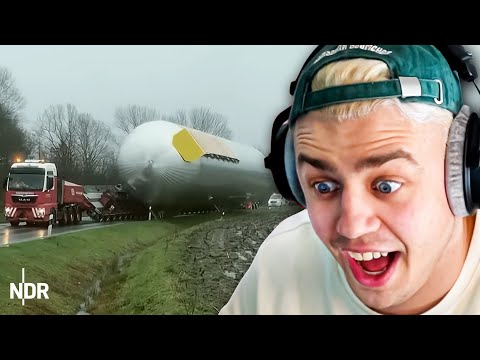 SCHWERTRANSPORT geht KOMPLETT SCHIEF 💀 (NDR Doku) I Papaplatte Reaction