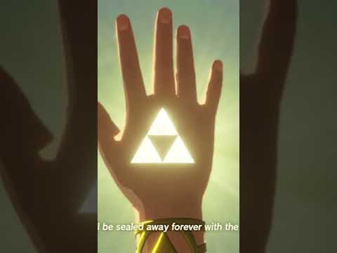 Does Zelda Really have the Triforce in TotK? #tearsofthekingdom #zelda #nintendo