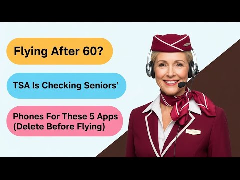 TSA Is Checking Seniors' Phones For These 5 Apps (Delete Before Flying)
