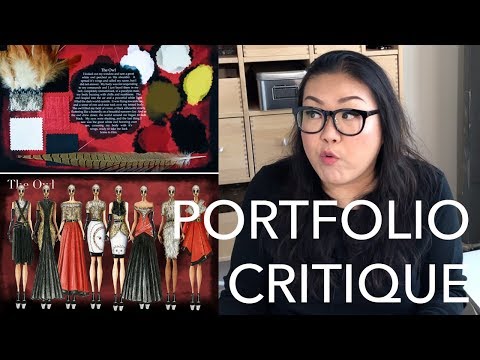 Critiquing A Viewer's Portfolio 2