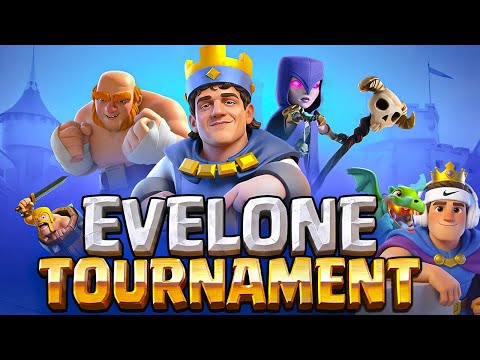 ЭВЕЛОН ТУРНИР КЛЕШ РОЯЛЬ / БУСТЕР, НАРЕК, ЛИКС, СТРОГО, ХЕЛИН, РОСТИК, БАЗ / EVELONE CLASH ROYALE