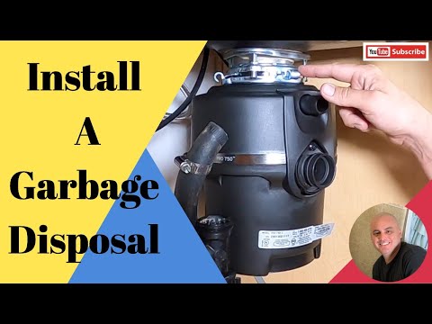 How to install a garbage disposal