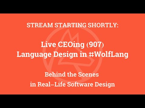 Live CEOing Ep 907: Language Design in Wolfram Language [GeoReposition, RandomString and More]