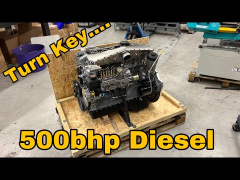 Unboxing a 500bhp Dieselpumpuk crate engine