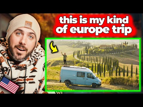 American Reacts to a Peaceful European Road Trip