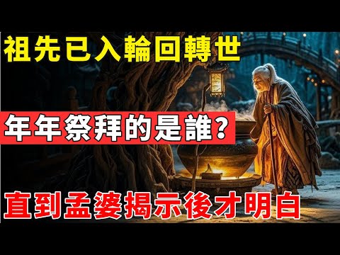 祖先已入輪回轉世，年年祭拜的是誰？直到孟婆揭示後才明白#佛光心境#佛陀#佛學#佛教#禪修#佛法智慧#佛教故事#佛教文化