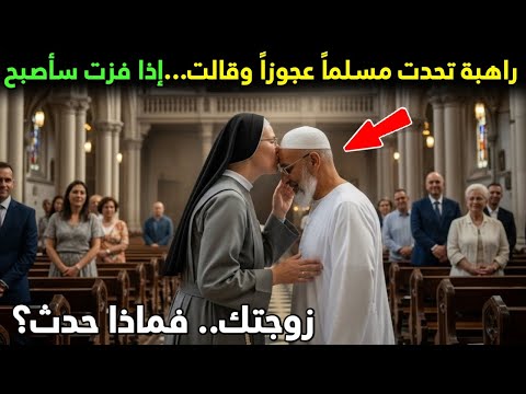 راهبة تحدت مسلماً عجوزاً وقالت: "إذا فزت سأصبح زوجتك.. فماذا حدث؟