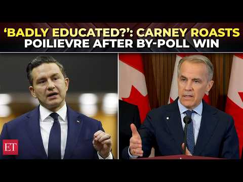‘Poilievre called you badly educated in economics’: Carney’s witty clapback leaves journos in splits