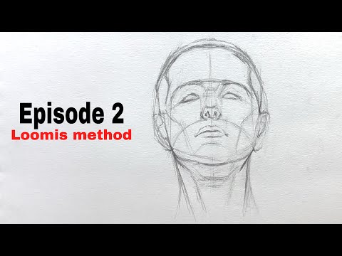 Episode 2 – Draw the Head Looking Up | Loomis Method Simplified