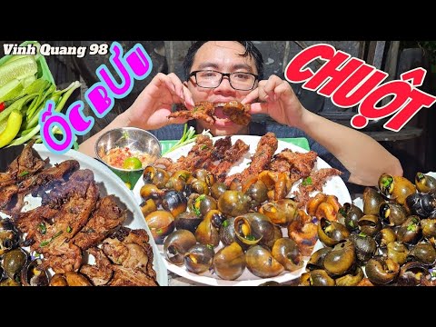 Chuột Đồng Nướng, Ốc Bươu Nướng