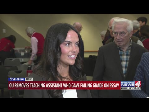 OU removes teaching assistant who gave failing grade on essay