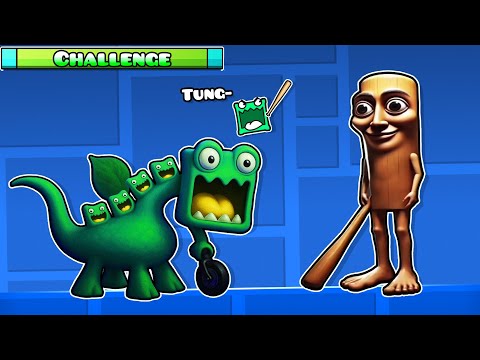 Mulpanzo Bombardino VS Tung | "Mulpan Challenge #53" | Geometry dash 2.2
