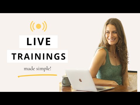 How to Host Live Trainings or Webinars with Ease (Streamyard Tutorial)