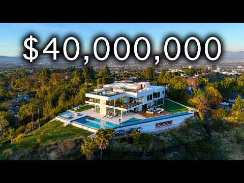 Touring the MOST EXPENSIVE MANSION in Encino!