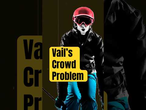 Vail’s Crowd Problem #vail #ski #economics #snowboarding