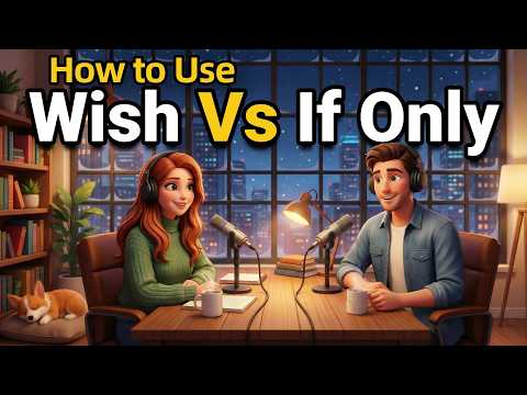 How to Use WISH & IF ONLY in Everyday English | Daily English Conversations | English Podcast