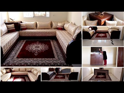 شحال وأنا نتسنى في هاد النهار 🎉باركو ليا أخيرا فرشت صالوني💃الله يرزق الجميع بداكشي اللي تمنيتو يارب 