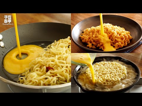 3 Amazing Ramen Recipes You Must Know!! Pour Eggs into Ramen!