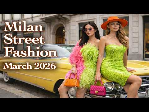 MILAN STREET STYLE 2026 🌸 | WHAT PEOPLE WEAR IN MARCH | ITALIAN FASHION TRENDS