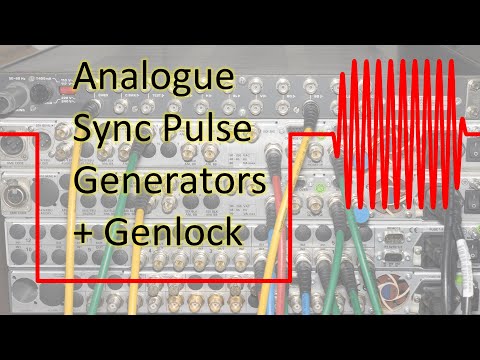 #19 - Analogue sync pulse generators (SPGs), sync signals, genlock & video mixing